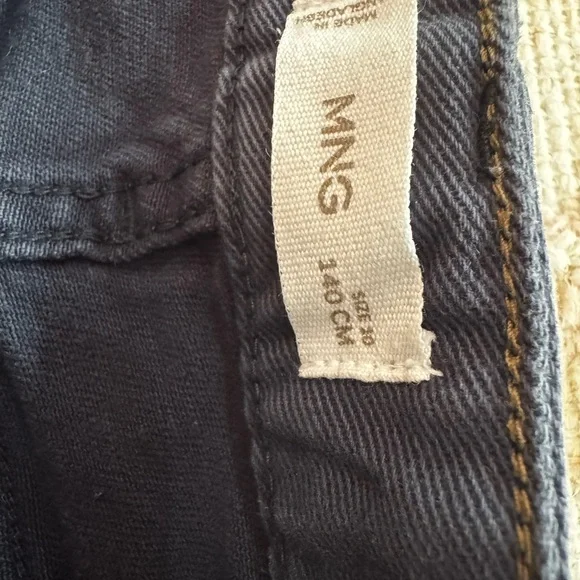 MANGO Boys Dark Grey Skinny Jeans size 10 - Picture 2 of 4
